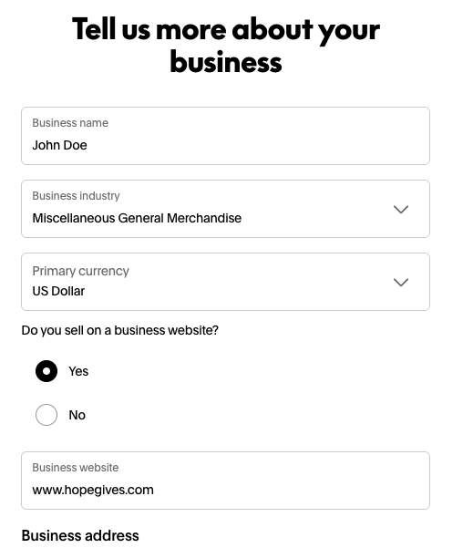 step 2 ind, wtih website as hG